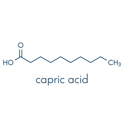 Caproic Acid Structure