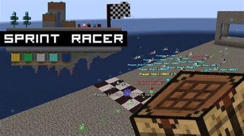 Minecraft Sprint Racer: Custom Track Tutorial (OUTDATED) - YouTube