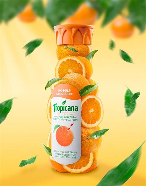 Tropicana : Sincerely Orange | Graphic design ads, Food graphic design, Ads creative