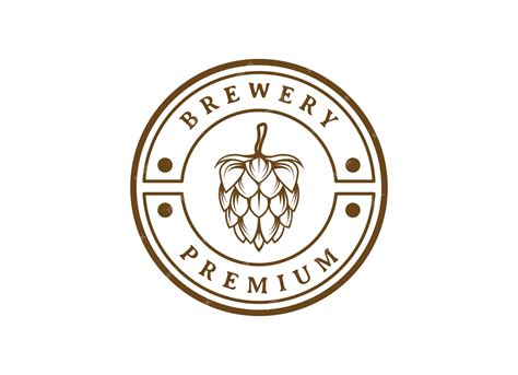 Premium Vector | Beer hop logo or badge design element vector illustration