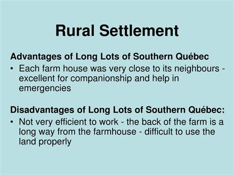 PPT - Rural Settlement Patterns PowerPoint Presentation, free download ...