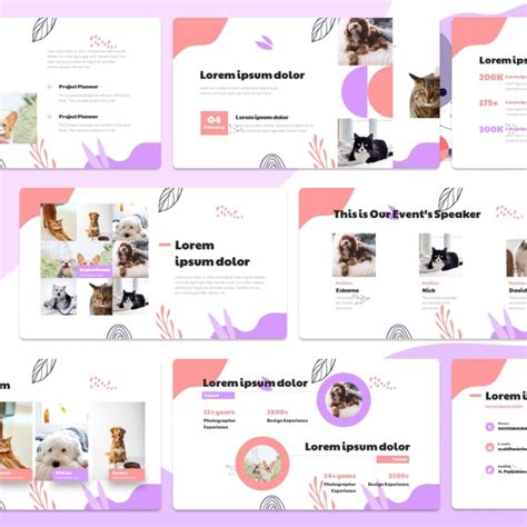 Cute Pets Google Slides Theme – MasterBundles