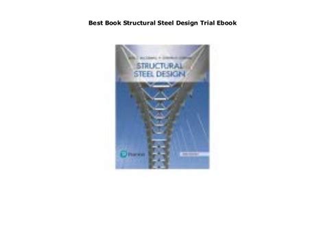 Best Book Structural Steel Design Trial Ebook