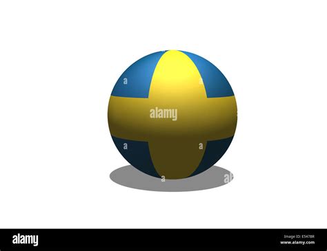 Sweden Flag themes idea design in illustration Stock Photo - Alamy