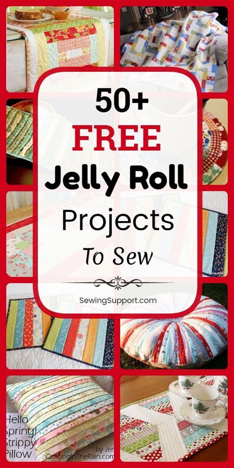 Jelly Roll-Nähprojekte. Über 50 kostenlose Jelly Roll-Projekte ...