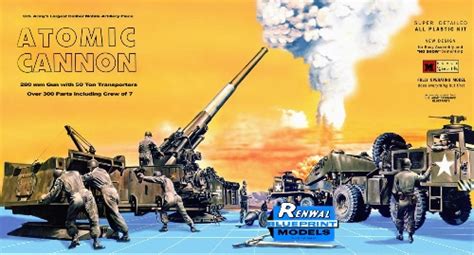 The M65 280mm Atomic Cannon - Model Kits