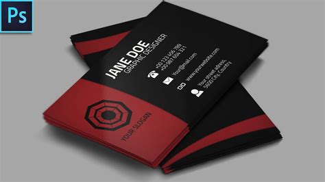 Photoshop Cs23 Business Card Template – PARAHYENA