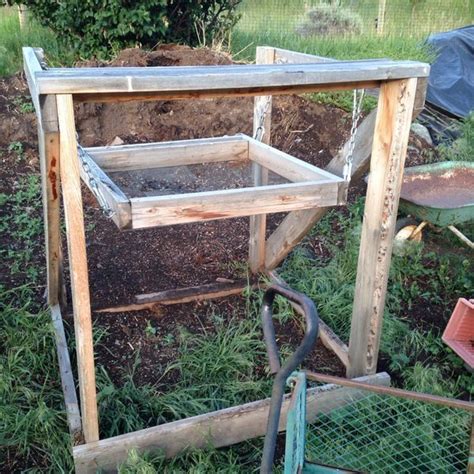 diy compost sifter | Diy compost, Vegetable garden design, Garden compost