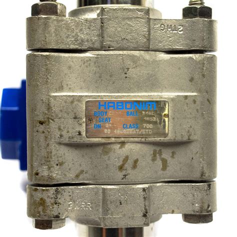 Habonim CF3M 2″ SS Ball Valve w/ Compact 4 Actuator H30 SR-2CR 1/90 | High Purity Equipment