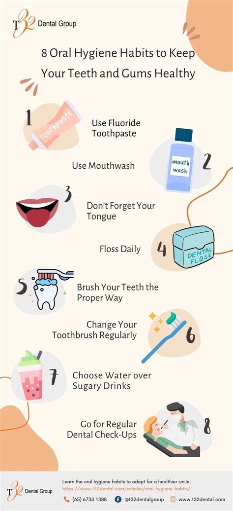 8 Oral Hygiene Habits to Keep Your Teeth and Gums Healthy | T32 Dental Group