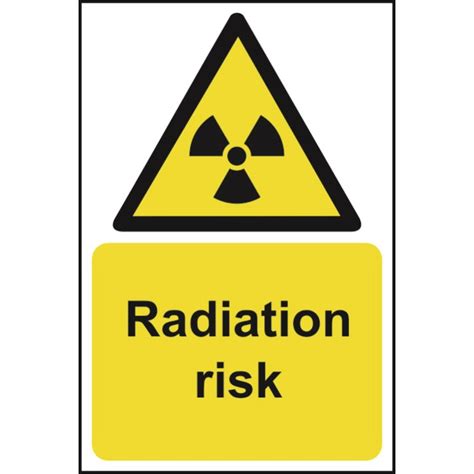 Radiation Risk Sign - ESE Direct