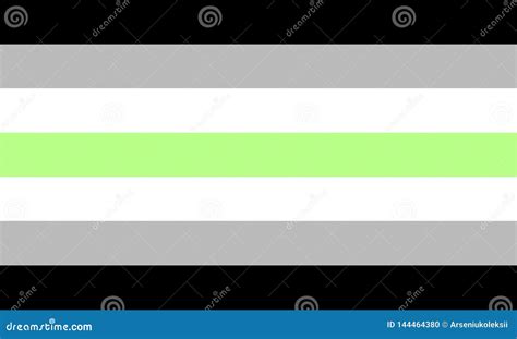 Agender pride flag stock vector. Illustration of trans - 144464380