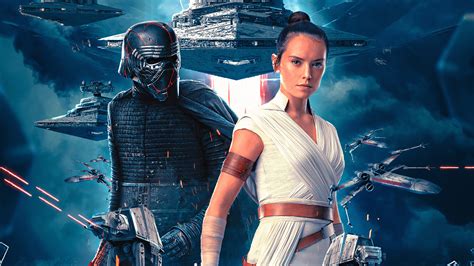 star wars the rise of skywalker daisy ridley kylo ren rey star ...