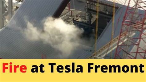 Deep-Seated Fire Broke Out at Fremont Factory's Giga Presser Area ...