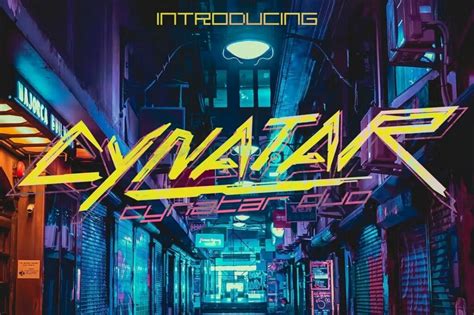 20+ Best Cyberpunk Fonts 2022 - Shack Design