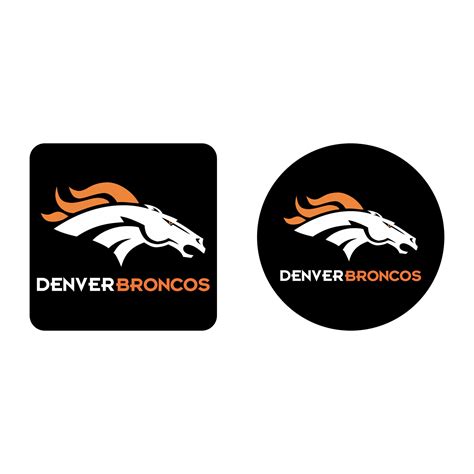 Denver broncos logo vector 26377435 Vector Art at Vecteezy