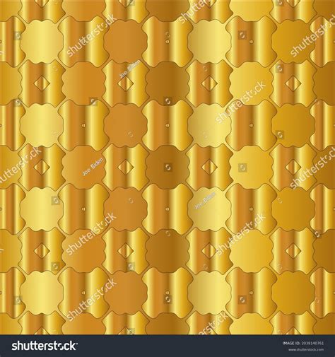 Gold Metal Texture Background Vector Illustration Stock Vector (Royalty ...