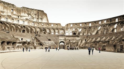 The Colosseum’s new arena floor is a web of mechanically controlled ...