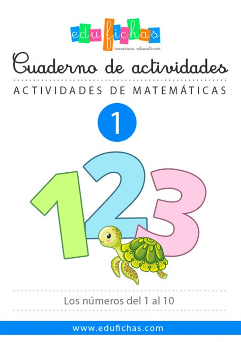 Numeros Con Dibujos Del 1 Al 10 Para Colorear