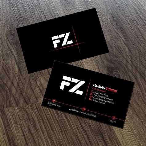 Design #271 by munirekonomi | Personal Business card for entrepreneur | Personal business cards ...