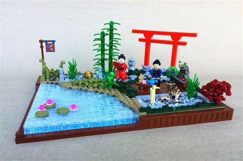 Japanese Zen Garden | Japanese zen garden, Lego projects, Japanese zen