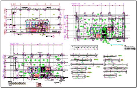 Roof Deck Framing Plan - Cadbull