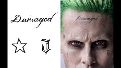 Get a detailed look at Jared Leto's Joker tattoos for 'Suicide Squad' - Batman News