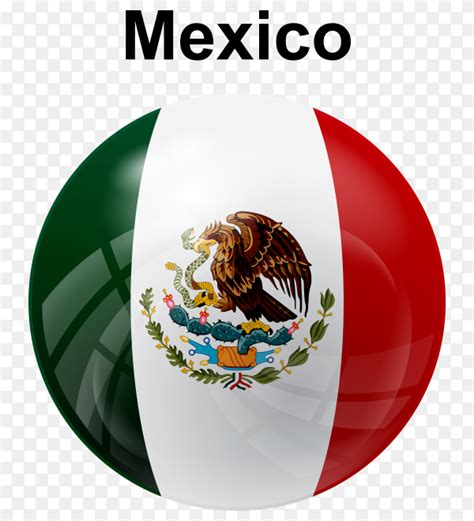 Circle glossy flag of Mexico on transparent background PNG - Similar PNG