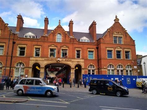 Map of Marylebone station, London