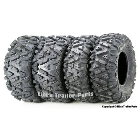 Set 4 ATV UTV Mud Tires 26x9-12 Front & 26x12-12 Rear 6PR - Walmart.com - Walmart.com