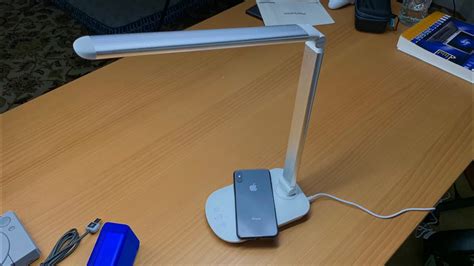 Introducir 96+ imagen led desk lamp wireless charger - Abzlocal.mx