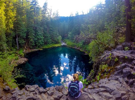 Tamolitch (Blue) Pool - McKenzie River, Oregon | Places to see, Places to visit, River