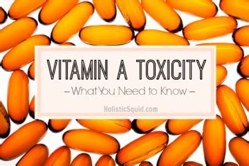 Vitamin A Toxicity: What You Need to Know - Holistic Squid