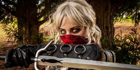 This Witcher 3 Ciri Cosplay Adds Roguish Mystery to Geralt's Daughter