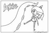 Arkie Holding The Octopuss Whiskers  Free Printable Coloring Pages sketch template