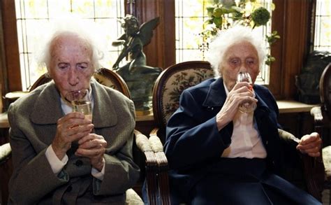 The world's oldest twins have celebrated their 100th birthday