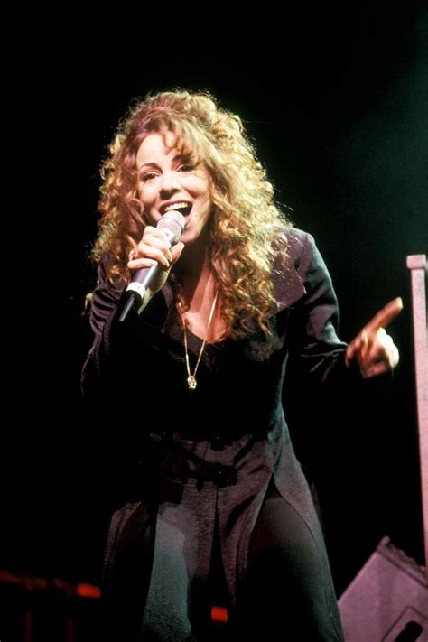 Mariah Carey's very first tour, the Music Box Tour in 1993 :) | Mariah ...