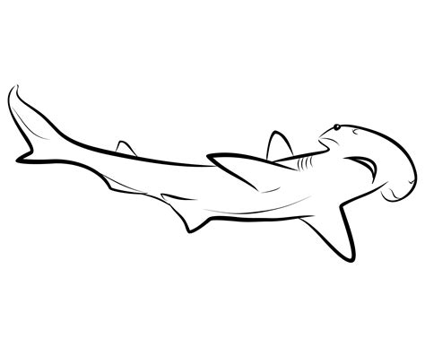 Shark Outline Logo - LogoDix