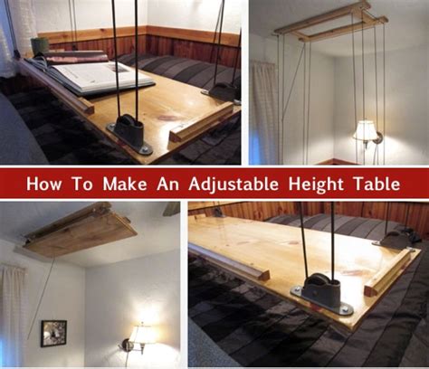 DIY Adjustable Height Table - Homestead & Survival