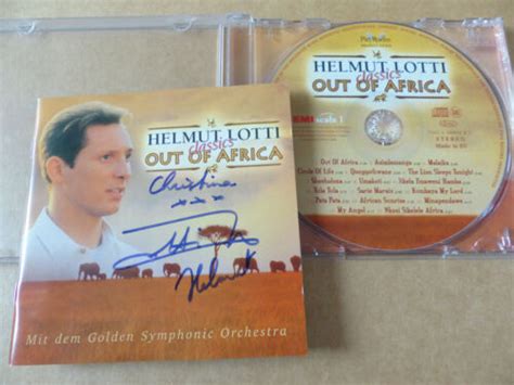 HELMUT LOTTI signed Autogramm signiert auf "CLASSIC OUT OF AFRICA" CD-Cover | eBay