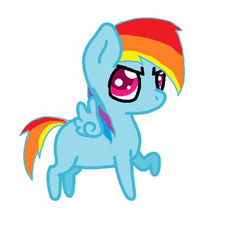 Chibi Rainbow Dash by Tiger3137 on DeviantArt