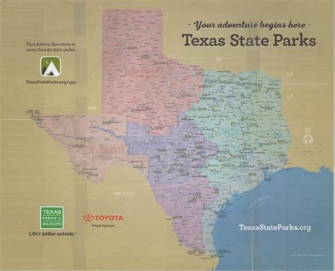 Map Of Texas State Park - Wilow Kaitlynn