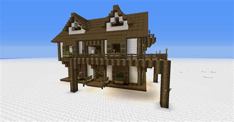 Minecraft Village Tavern Blueprints