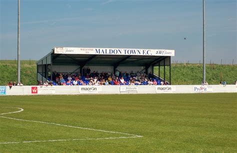 Football Grounds visited by Richard Bysouth: Maldon & Tiptree FC