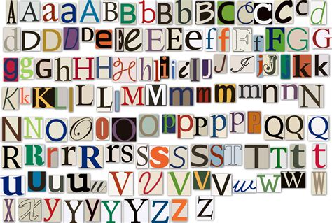 Magazine Letters Clipart Clip Art Newspaper Magazine Alphabet - Etsy ...