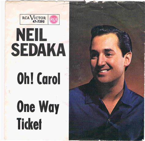 Neil Sedaka – Oh! Carol (1959, Vinyl) - Discogs