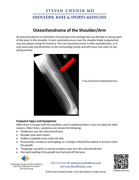 Osteochondroma - Steven Chudik MD