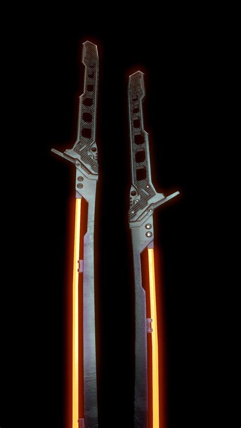 3d Model Arasaka Thermal Katana From Cyberpunk 2077 Vr Ar Low Poly ...