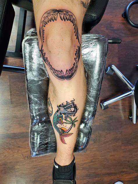 Tattoo uploaded by Kody Swencki • Shark Jaw #sharktattoo #sharkjaw # ...