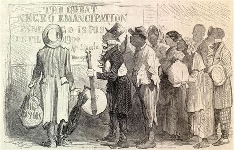 Emancipation Proclamation Cartoon